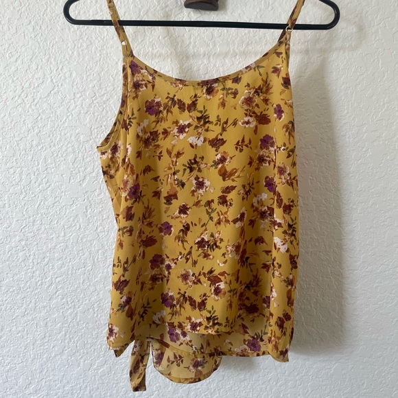 PAPERMOON FLORAL TANK WOMENS SMALL - Picture 2 of 2